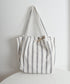トートバッグ 綿麻 ストライプ柄 韓国風 レディース 肩掛けバッグ 軽量バッグ 大きめ a4収納 大容量 カジュアル 大人 可愛い 通勤通学 韓国ファッション 99SUBB-024