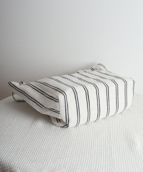 トートバッグ 綿麻 ストライプ柄 韓国風 レディース 肩掛けバッグ 軽量バッグ 大きめ a4収納 大容量 カジュアル 大人 可愛い 通勤通学 韓国ファッション 99SUBB-024