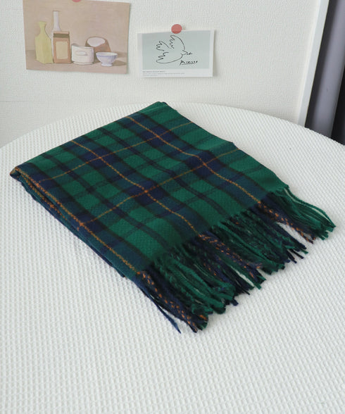 大判マフラー チェック柄 秋冬レディース ストール ショール ロング ボリューム 羽織り 防寒保温 フリンジ ふんわり 暖かい 大人可愛い おしゃれ お出掛け 99SYFS-004