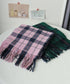 大判マフラー チェック柄 秋冬レディース ストール ショール ロング ボリューム 羽織り 防寒保温 フリンジ ふんわり 暖かい 大人可愛い おしゃれ お出掛け 99SYFS-004