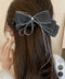バナナクリップ サテン リボン 髪飾り レディース ヘアアクセサリー まとめ髪 ポニーテール 上品髪留め おしゃれ 大人可愛い まとめ髪 ヘアグッズ 発表会 99SYSP-001