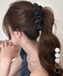バンスクリップ 大きめ ヘアクリップ レディース ヘアアクセサリー 髪留め 髪飾り まとめ髪 おしゃれ 大人 可愛い オフイスカジュアル 女子会 演奏会 99SYSP-002