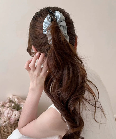 バンスクリップ 大きめ ヘアクリップ レディース ヘアアクセサリー 髪留め 髪飾り まとめ髪 おしゃれ 大人 可愛い オフイスカジュアル 女子会 演奏会 99SYSP-002