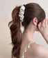 バンスクリップ 大きめ ヘアクリップ レディース ヘアアクセサリー 髪留め 髪飾り まとめ髪 おしゃれ 大人 可愛い オフイスカジュアル 女子会 演奏会 99SYSP-002