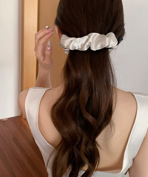 バンスクリップ 大きめ ヘアクリップ レディース ヘアアクセサリー 髪留め 髪飾り まとめ髪 おしゃれ 大人 可愛い オフイスカジュアル 女子会 演奏会 99SYSP-002