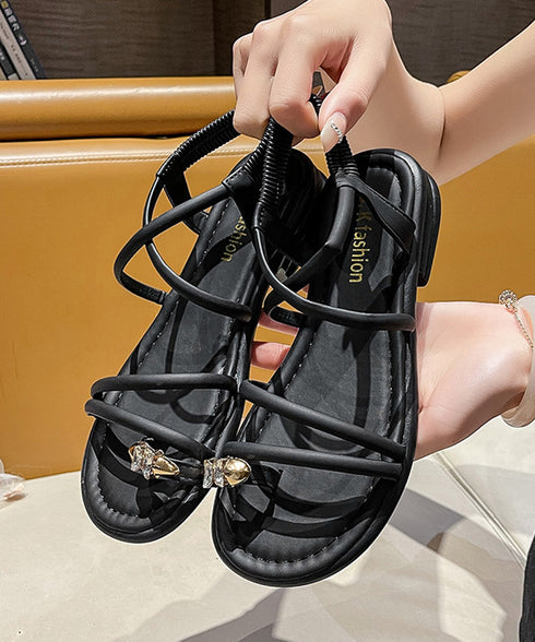 ストラップサンダル ビーチサンダル 夏靴 レディース コンフォートサンダル 韓国風 レトロ 大人可愛い カジュアル おしゃれ ローヒール フェミニン リゾートくつ 99SYXY-002