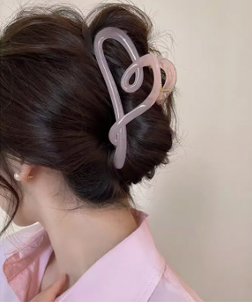 バンスクリップ 大きめ ヘアクリップ レディース ヘアアレンジ 髪留め 髪飾り まとめ髪 おしゃれ 大人 可愛い オフイスカジュアル 誕生日 プレゼント 99TZSP-005