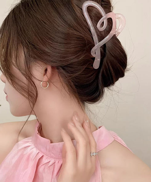 バンスクリップ 大きめ ヘアクリップ レディース ヘアアレンジ 髪留め 髪飾り まとめ髪 おしゃれ 大人 可愛い オフイスカジュアル 誕生日 プレゼント 99TZSP-005