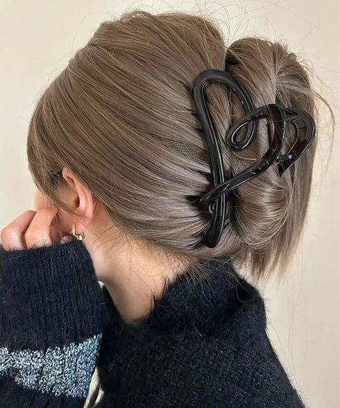 バンスクリップ 大きめ ヘアクリップ レディース ヘアアレンジ 髪留め 髪飾り まとめ髪 おしゃれ 大人 可愛い オフイスカジュアル 誕生日 プレゼント 99TZSP-005