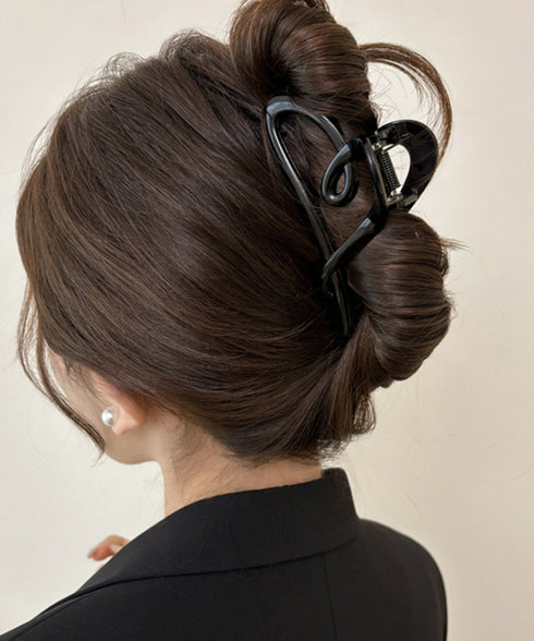 バンスクリップ 大きめ ヘアクリップ レディース ヘアアレンジ 髪留め 髪飾り まとめ髪 おしゃれ 大人 可愛い オフイスカジュアル 誕生日 プレゼント 99TZSP-005