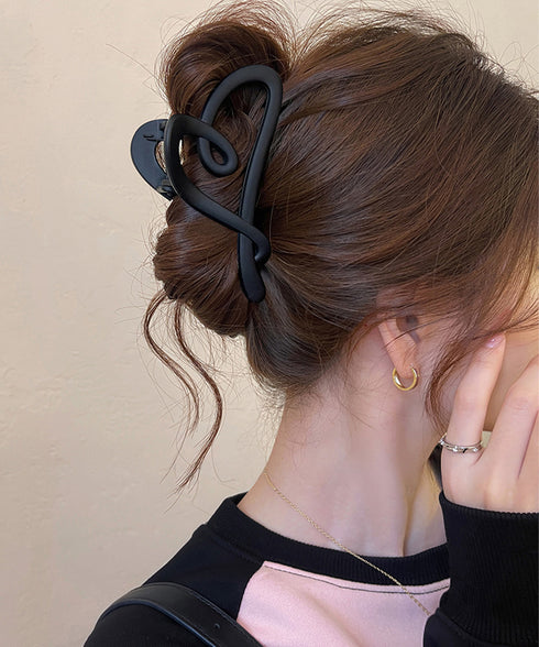 バンスクリップ 大きめ ヘアクリップ レディース ヘアアレンジ 髪留め 髪飾り まとめ髪 おしゃれ 大人 可愛い オフイスカジュアル 誕生日 プレゼント 99TZSP-005