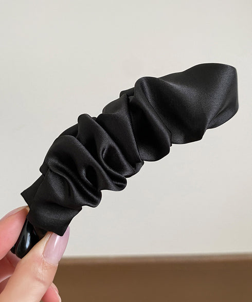 プリーツ バナナクリップ ヘアクリップ レディース ヘアアクセサリー 髪留め ポニーテール簡単 おしゃれ 大人可愛い オフイスカジュアル 結婚式二次会 デイリー 99TZSP-007