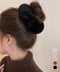 ファーシュシュ ボリュームヘアゴム 秋冬 レディース ヘアアクセサリー 韓国風 お団子ヘア ポニーテール 大人かわいい 簡単まとめ髪 プチプラ 髪留め髪飾り 99TZSP-009