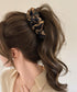 レオパード柄 バナナクリップ 簡単髪留め レディース ヘアアクセサリー ポニーテール 大人かわいい ヘアアレンジグッズ まとめ髪 ハーフアップ 夜会巻き 髪飾り 99TZSP-010