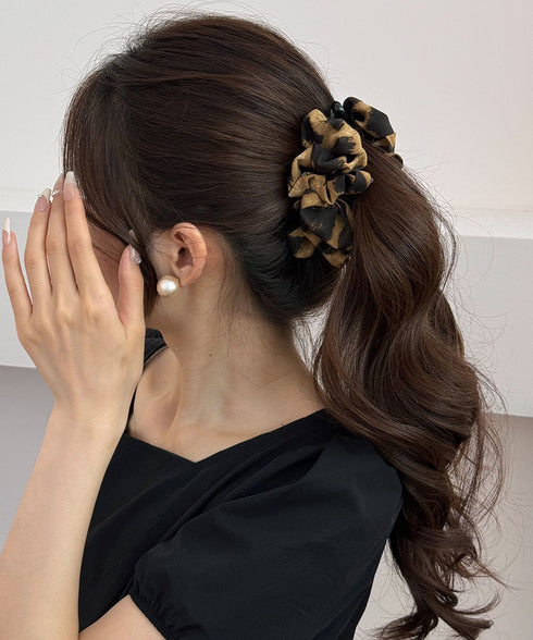 レオパード柄 バナナクリップ 簡単髪留め レディース ヘアアクセサリー ポニーテール 大人かわいい ヘアアレンジグッズ まとめ髪 ハーフアップ 夜会巻き 髪飾り 99TZSP-010