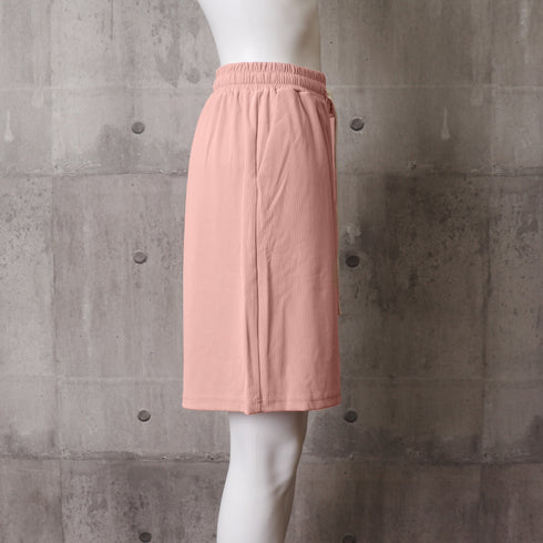 ショートパンツ ハーフパンツ レディース 全4色 夏 ハイウエストパンツ ショート丈 ウエストゴム 着やせ 韓国風 リラックス ランニング 運動 99WLFS-002