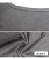 長袖Tシャツ ショート丈 Uネック 韓国 レディーストップス カットソー プルオーバー インナー セクシー シンプル 可愛い フィット 裏微起毛 部屋着 春秋冬 99XCFS-001