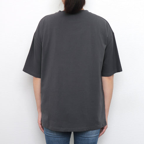 ワンポイント Tシャツ レディース 春夏 半袖Tシャツ トップス オルチャン ロング丈 ゆったり カットソー ラウンドネック カジュアル 韓国風 おしゃれ 99XHD-010