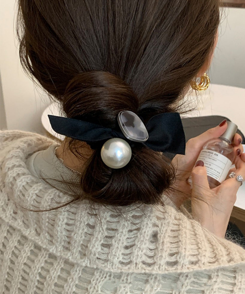 パールヘアゴム レディース ポニーテール