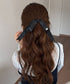 ヘアクリップ リボン レディース ヘアアクセサリー 女子会 演奏会 簡単ヘアアレンジ 大人女性 可愛い まとめ髪 髪留め 髪飾り おしゃれ 99XXSP-001
