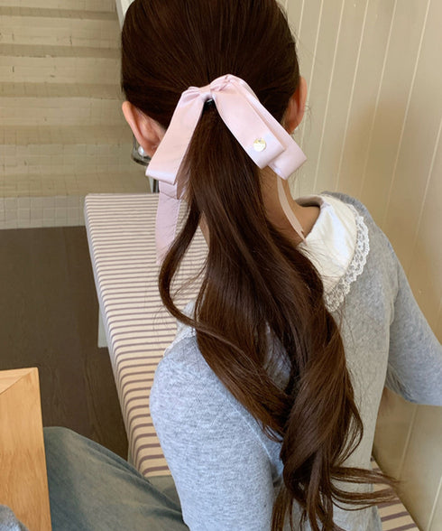 ヘアクリップ リボン レディース ヘアアクセサリー 女子会 演奏会 簡単ヘアアレンジ 大人女性 可愛い まとめ髪 髪留め 髪飾り おしゃれ 99XXSP-001
