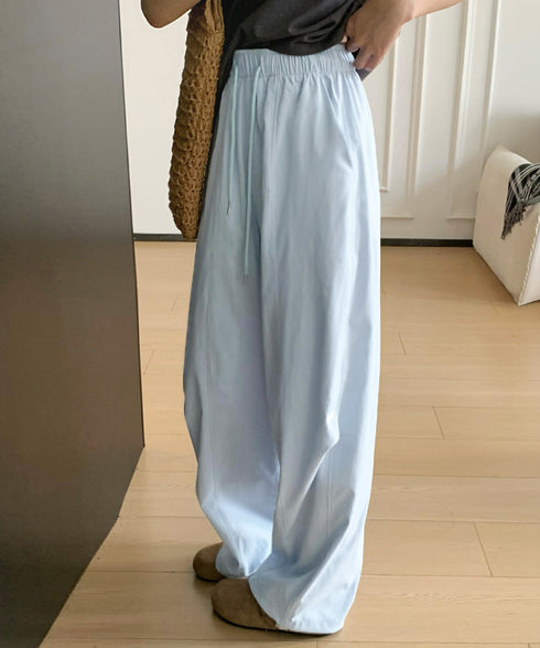 ハート刺しゅう ワイドパンツ 春夏秋 レディース ゆったり ストレートパンツ ストリート 着やせ 韓国風おしゃれ 美脚 ロングパンツ 大人可愛い 99YHFS-004