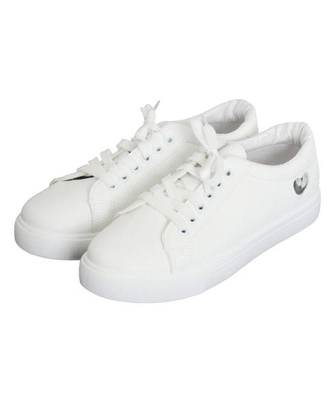 ローカットスニーカー レディース ハート レースアップシューズ スポーツ おしゃれ 歩きやすい カジュアル 疲れにくい 通勤通学 運動靴 コンフォート 99YJBH-004