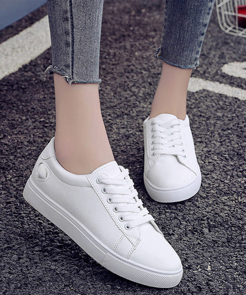 ローカットスニーカー レディース ハート レースアップシューズ スポーツ おしゃれ 歩きやすい カジュアル 疲れにくい 通勤通学 運動靴 コンフォート 99YJBH-004