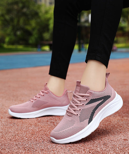 スニーカー レースアップ ローカット靴 レディース コンフォートシューズ シンプル 歩きやすい 疲れにくい 通勤通学 スポーツ アウトドア ランニング靴 黒 99YJBH-008