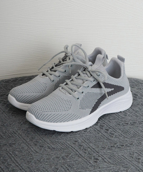 スニーカー レースアップ ローカット靴 レディース コンフォートシューズ シンプル 歩きやすい 疲れにくい 通勤通学 スポーツ アウトドア ランニング靴 黒 99YJBH-008