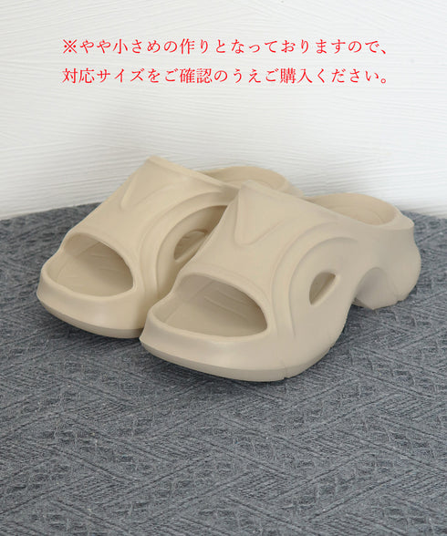 厚底サンダル 美脚スリッパ 軽量 韓国風 レディース コンフォートサンダル おしゃれ 脚長 室内外履き カジュアル 楽ちんルームシューズ 大人可愛い リゾートくつ 99YRXY-001