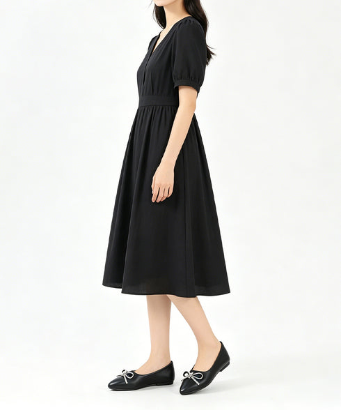 ローヒールパンプス リボン チェーン レディース ポインテッドトゥ PU 通勤くつ きれいめ 大人 美脚 歩きやすい 疲れない おしゃれ 春秋 99YSW-005
