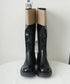 厚底ロングブーツ ジョッキー 韓国風 レディース ニーハイブーツ おしゃれ 太ヒールブーツ カジュアル 大人秋冬靴 膝下 履きやすい バックジップ 人気くつ 99YXXY-002