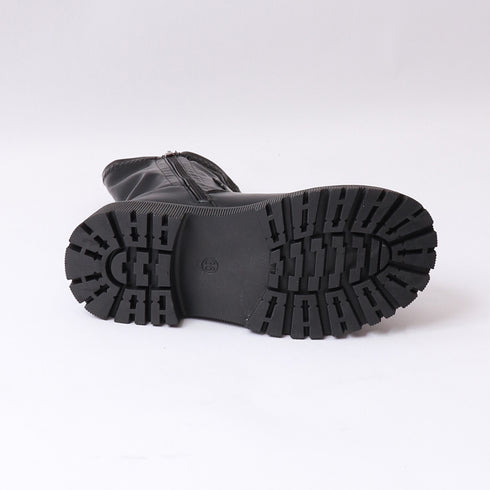 ショートブーツ 厚底 レディース靴 韓国 ストレッチ ミドルブーツ サイドジップ 歩きやすい 秋冬 カジュアル 疲れにくい シューズ お洒落 ワークブーツ 99YYXC-013