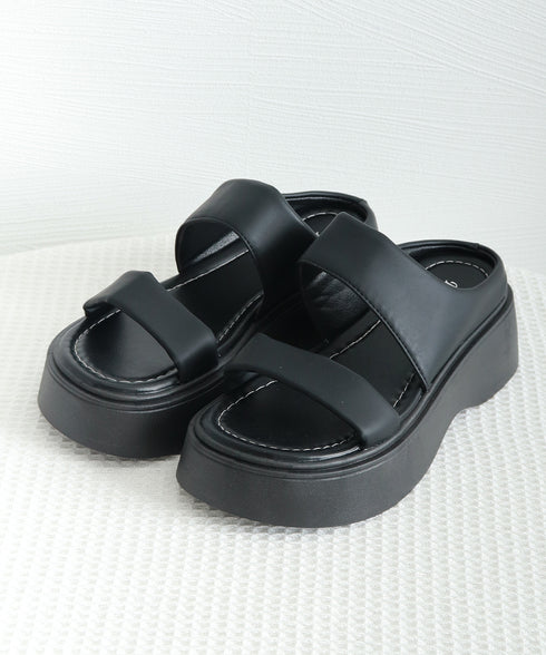 厚底サンダル スリッパサンダル 美脚 夏 レディース ビーチサンダル コンフォートサンダル お洒落 カジュアル 大人 可愛い 歩きやすい オルチャン 99YYXC-040