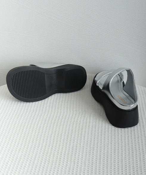 厚底サンダル スリッパサンダル 美脚 夏 レディース ビーチサンダル コンフォートサンダル お洒落 カジュアル 大人 可愛い 歩きやすい オルチャン 99YYXC-040