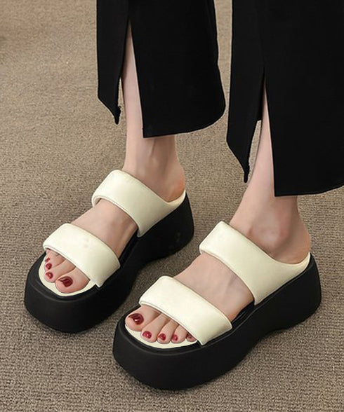 厚底サンダル スリッパサンダル 美脚 夏 レディース ビーチサンダル コンフォートサンダル お洒落 カジュアル 大人 可愛い 歩きやすい オルチャン 99YYXC-040