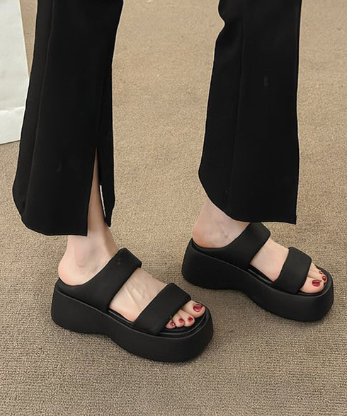 厚底サンダル スリッパサンダル 美脚 夏 レディース ビーチサンダル コンフォートサンダル お洒落 カジュアル 大人 可愛い 歩きやすい オルチャン 99YYXC-040