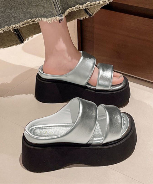 厚底サンダル スリッパサンダル 美脚 夏 レディース ビーチサンダル コンフォートサンダル お洒落 カジュアル 大人 可愛い 歩きやすい オルチャン 99YYXC-040