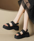 厚底サンダル ボリュームソール 美脚 夏 レディース スポーツサンダル ベルトサンダル 歩きやすい 疲れない お洒落 オルチャン カジュアル 旅行くつ 99YYXC-044