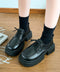 厚底ローファー レースアップシューズ レディース ドレスシューズ レザー調 美脚くつ チャンキーヒール 大人 可愛い カジュアル 疲れない おしゃれ 通勤通学 99YYXC-058