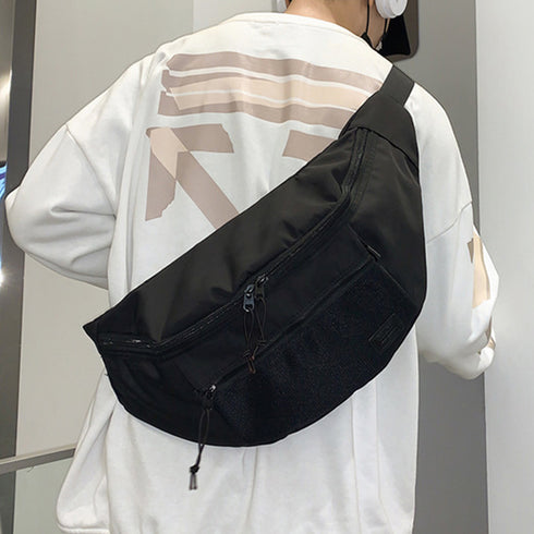 ウエストバッグ 男女兼用 オルチャン 斜めがけバッグ レディース メンズ ペアルック ユニセックス 大容量 大きめ 通勤通学 軽量 韓国ファッション 99YZXB-001