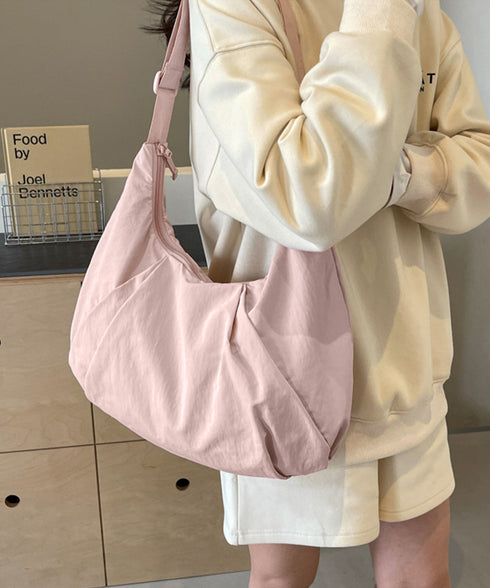 ショルダーバッグ レディース ナイロン 斜めがけバッグ ボディバッグ 軽量 A4収納可 大人 カジュアル シンプル 通学 旅行 オルチャン 使いやすい 99ZBXB-036