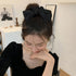 蝶結びヘアゴム シュシュ サテン 3色 レディース ヘアバンド ヘアアレンジ 無地 髪留め 髪飾り オルチャン おしゃれ 大人 可愛い 韓国ファッション 雑貨 99ZMDZ-004