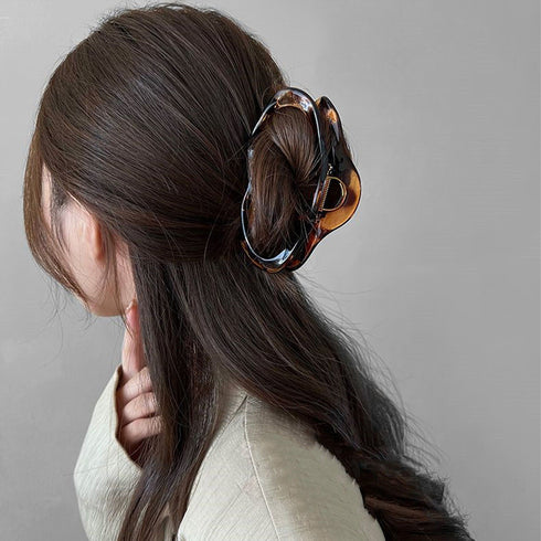樹脂ヘアクリップ レディース まとめ髪 バンスクリップ 髪飾り 髪留め 可愛い 大人っぽい お洒落 誕生日 プレゼント 雑貨 韓国風 結婚式 オルチャン アクセ 99ZMDZ-008