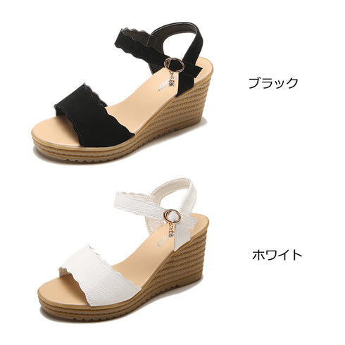 サンダル レディース サンダル レディース ウェッジソールサンダル ヒール 厚底 サンダル 美脚 99ZPXY-001