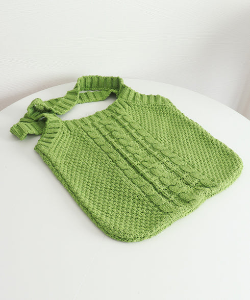 トートバッグ ニット編み レディース マザーズバッグ 肩掛けバッグ リゾート 軽量 A4 柔らかいシルエット 大人 女子 おしゃれ オフィスカジュアル 99ZYL-002