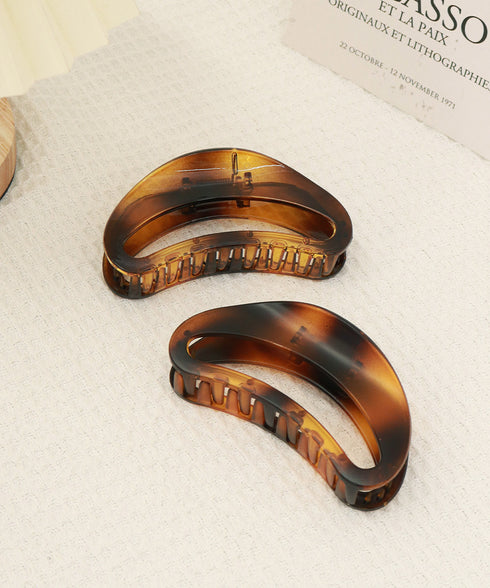 バンスクリップ レディース まとめ髪 ヘアアレンジ 髪飾り 樹脂 お洒落 オフイスカジュアル オルチャン 大人 可愛い 雑貨グッズ デート 結婚式 演奏会 99ZYSP-001