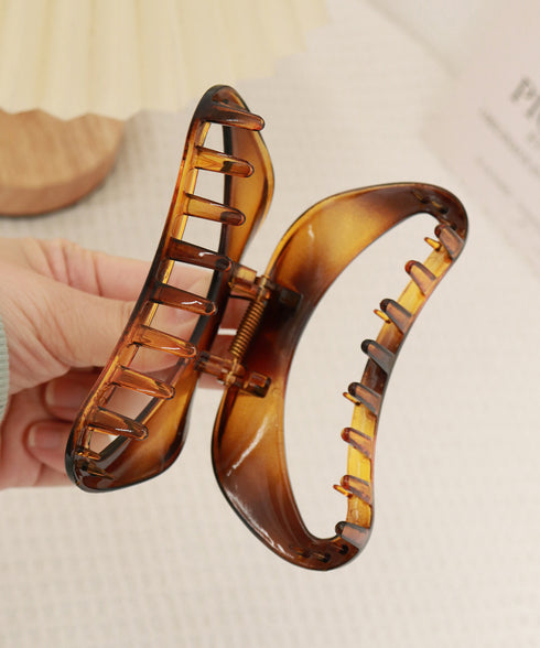 バンスクリップ レディース まとめ髪 ヘアアレンジ 髪飾り 樹脂 お洒落 オフイスカジュアル オルチャン 大人 可愛い 雑貨グッズ デート 結婚式 演奏会 99ZYSP-001