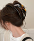 バンスクリップ レディース まとめ髪 ヘアアレンジ 髪飾り 樹脂 お洒落 オフイスカジュアル オルチャン 大人 可愛い 雑貨グッズ デート 結婚式 演奏会 99ZYSP-001